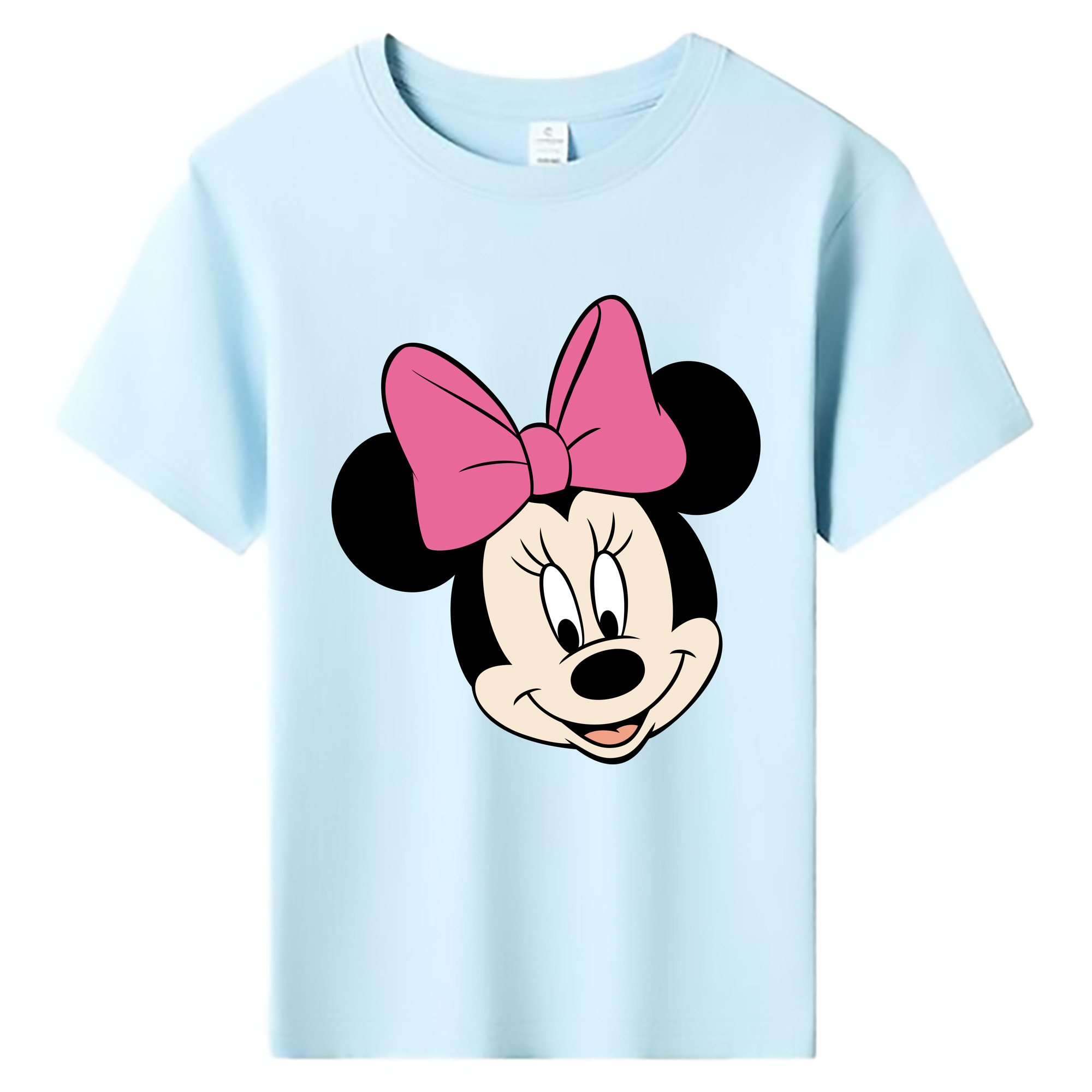 ミッキーマウス Mickey Mouse 綿100％キッズTシャツ（フロントプリント）